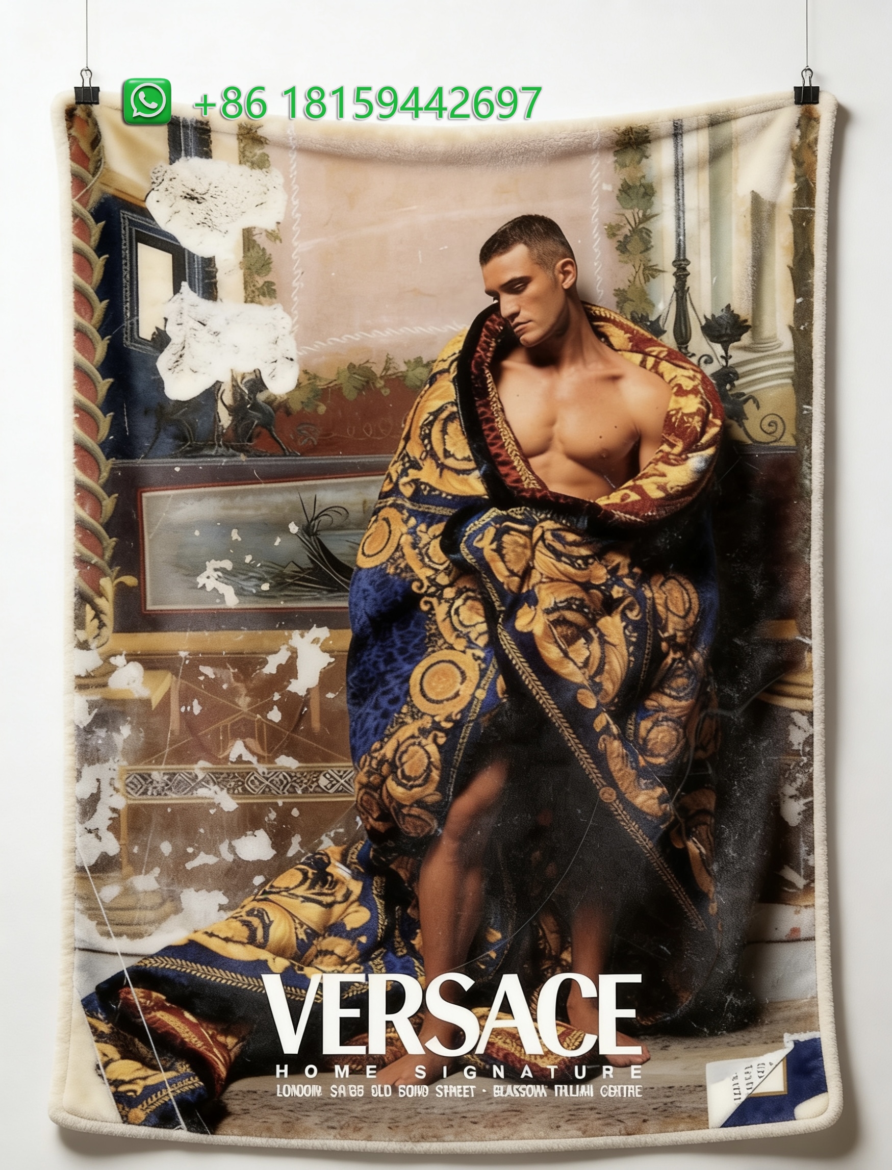 Versace Throw Blankets